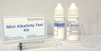 Mini alkalinity water testing kit